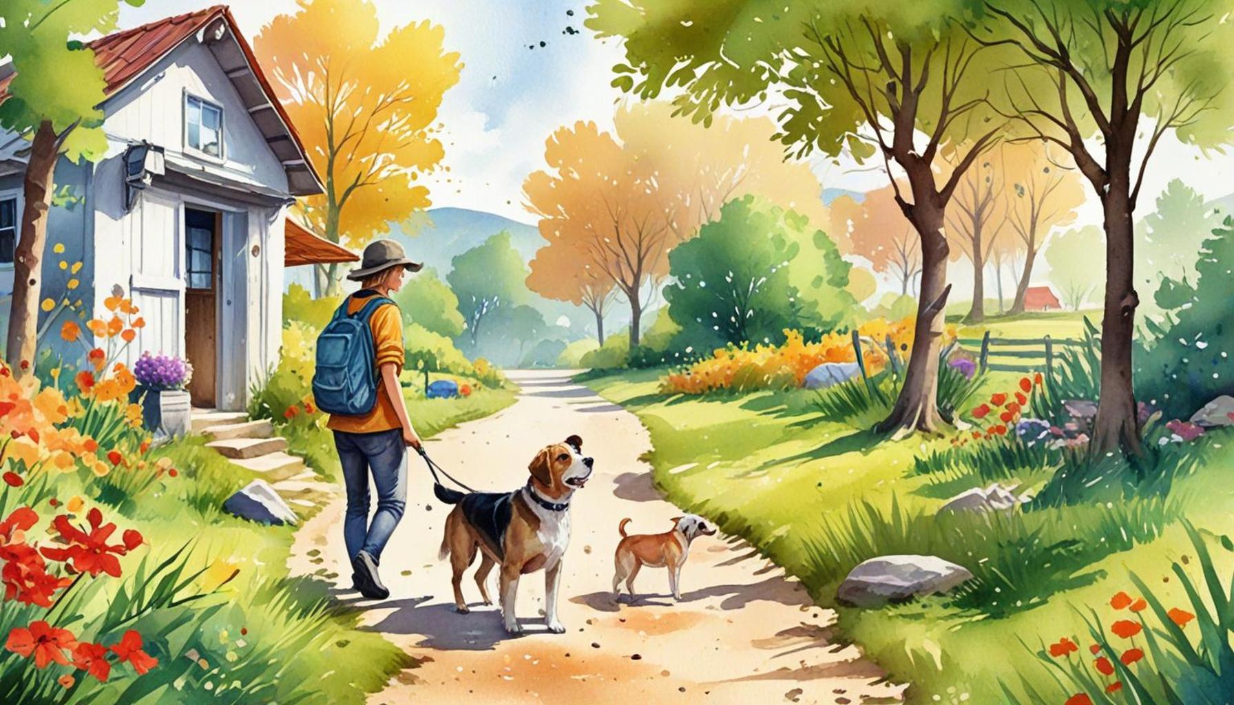 Training Pets in Rural Environments: Adapting Methods for Open Spaces